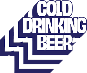 Cold Drinking Beer Word Mark