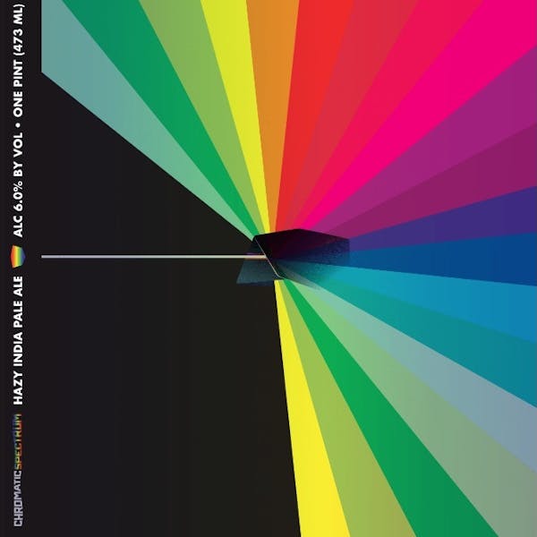 CS Square Chromatic Spectrum Label