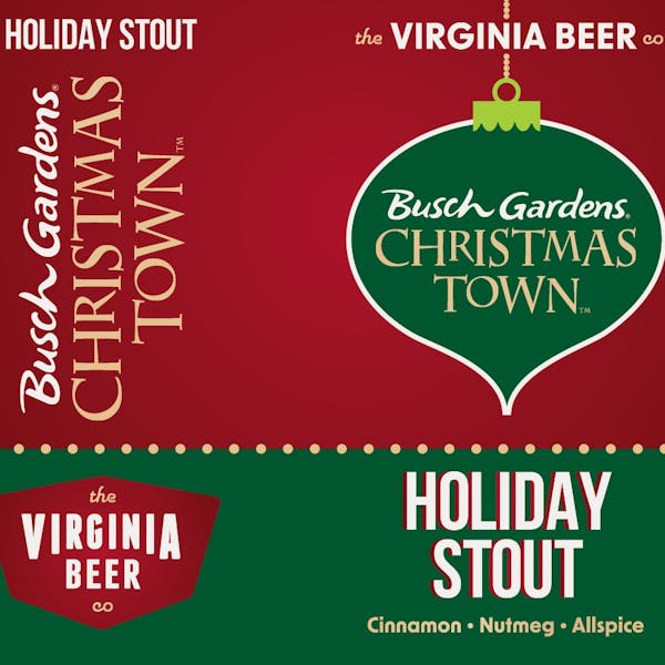 Christmas Town Square Christmas Town Label