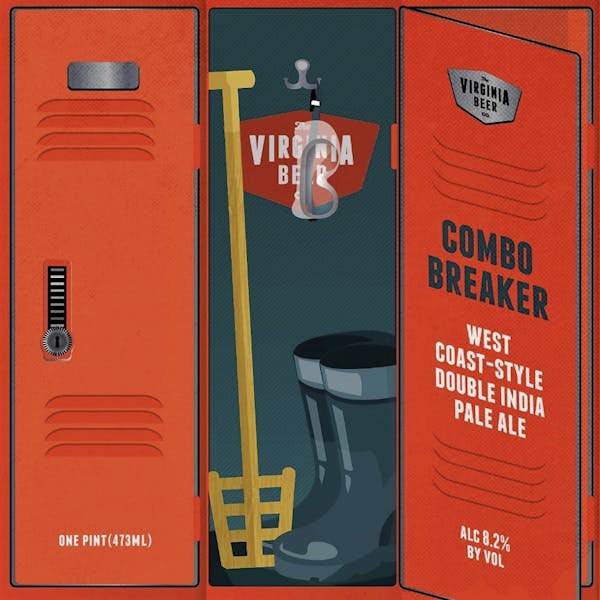 Combo Breaker Combo Breaker West Coast DIPA beer artwork