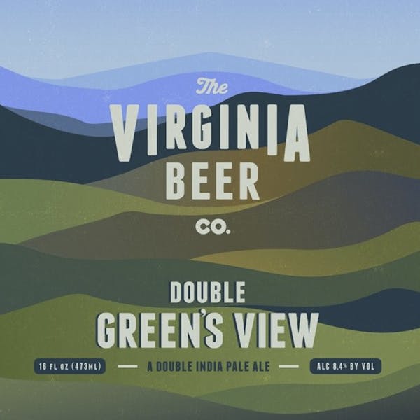 Double Green's View beer artwork