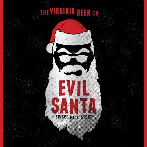 Santa's Evil Helper beer artwork