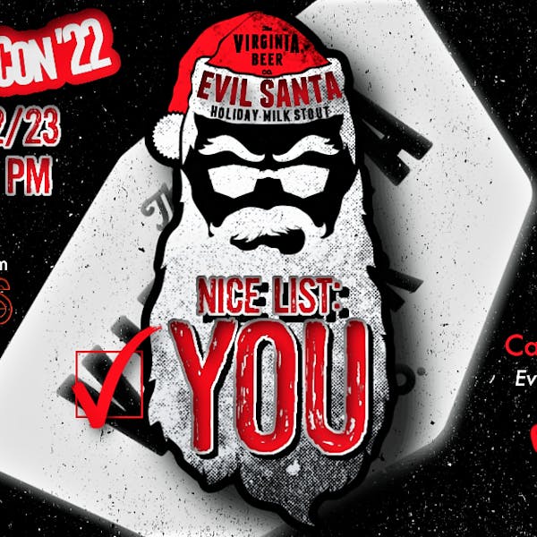 Evil Santa Con '22 Poster Evil Santa Con '22 Poster