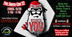 Evil Santa Con '22 Poster