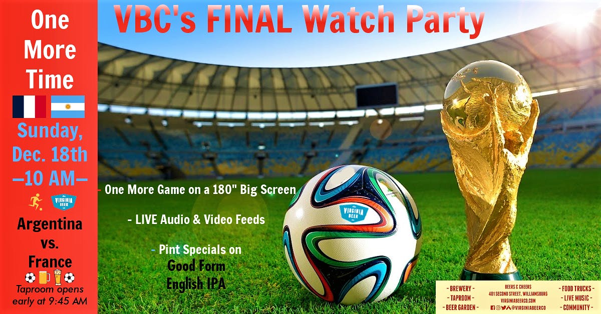 World Cup Final Poster