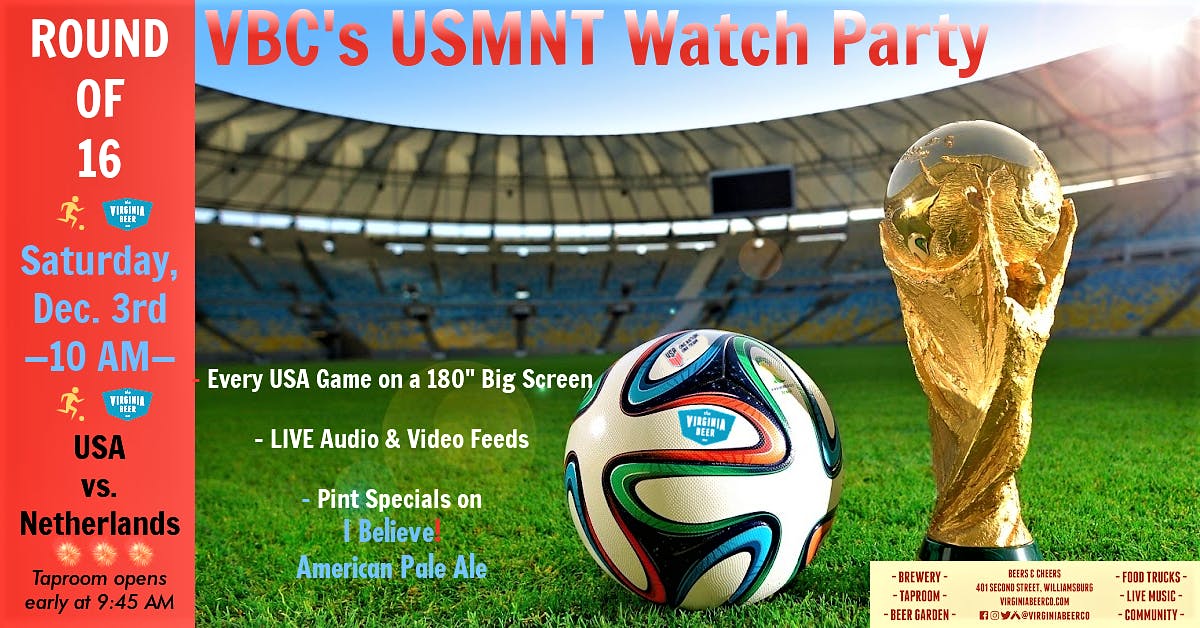 USMNT Watch Party Round of 16