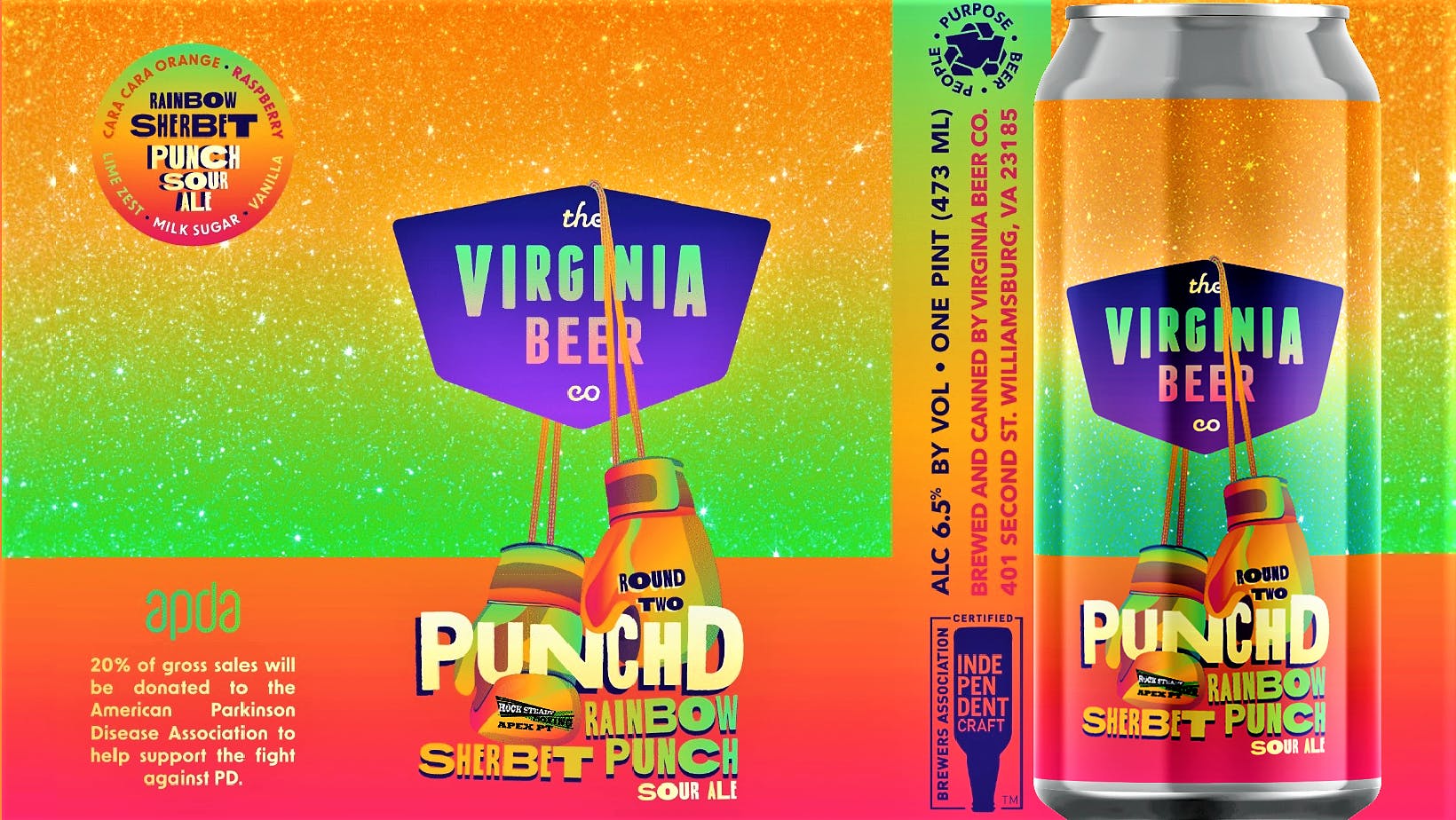 PunchD2 Round 2 Label & Can