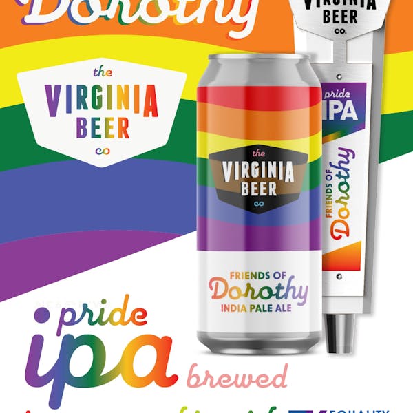 Virginia Beer Co.’s Friends Of Dorothy Pride IPA Returns