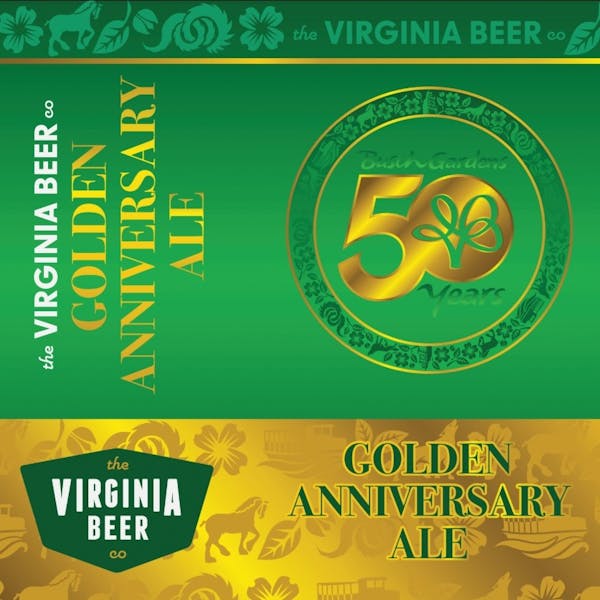 Golden Anniversary Ale Square Busch Gardens Williamsburg Golden Anniversary Ale Square