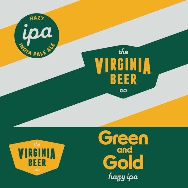 Green & Gold 2022 Square Green & Gold 2022 Label