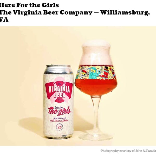 Hop Culture Names Here For The Girls as a Top Beer for Spring