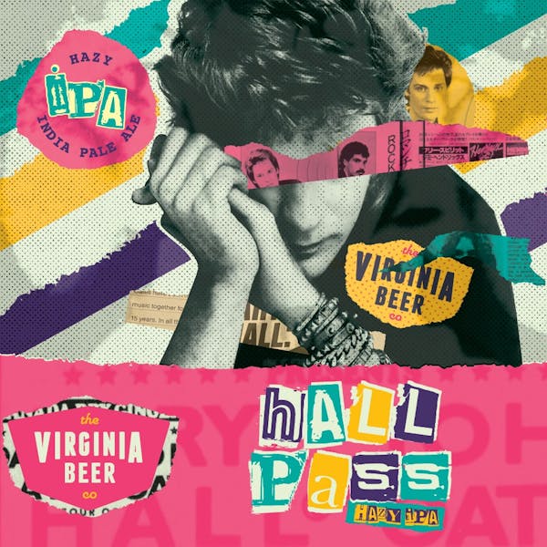 Hall Pass Square Hall Pass Label