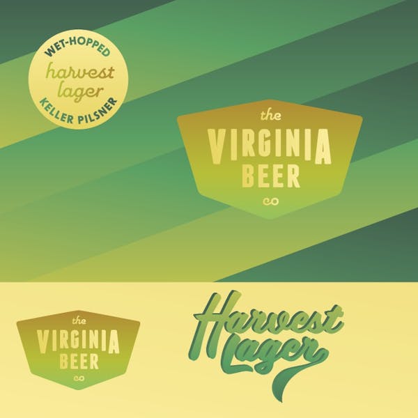 Harvest Lager 2022 Square Harvest Lager 2022 Label
