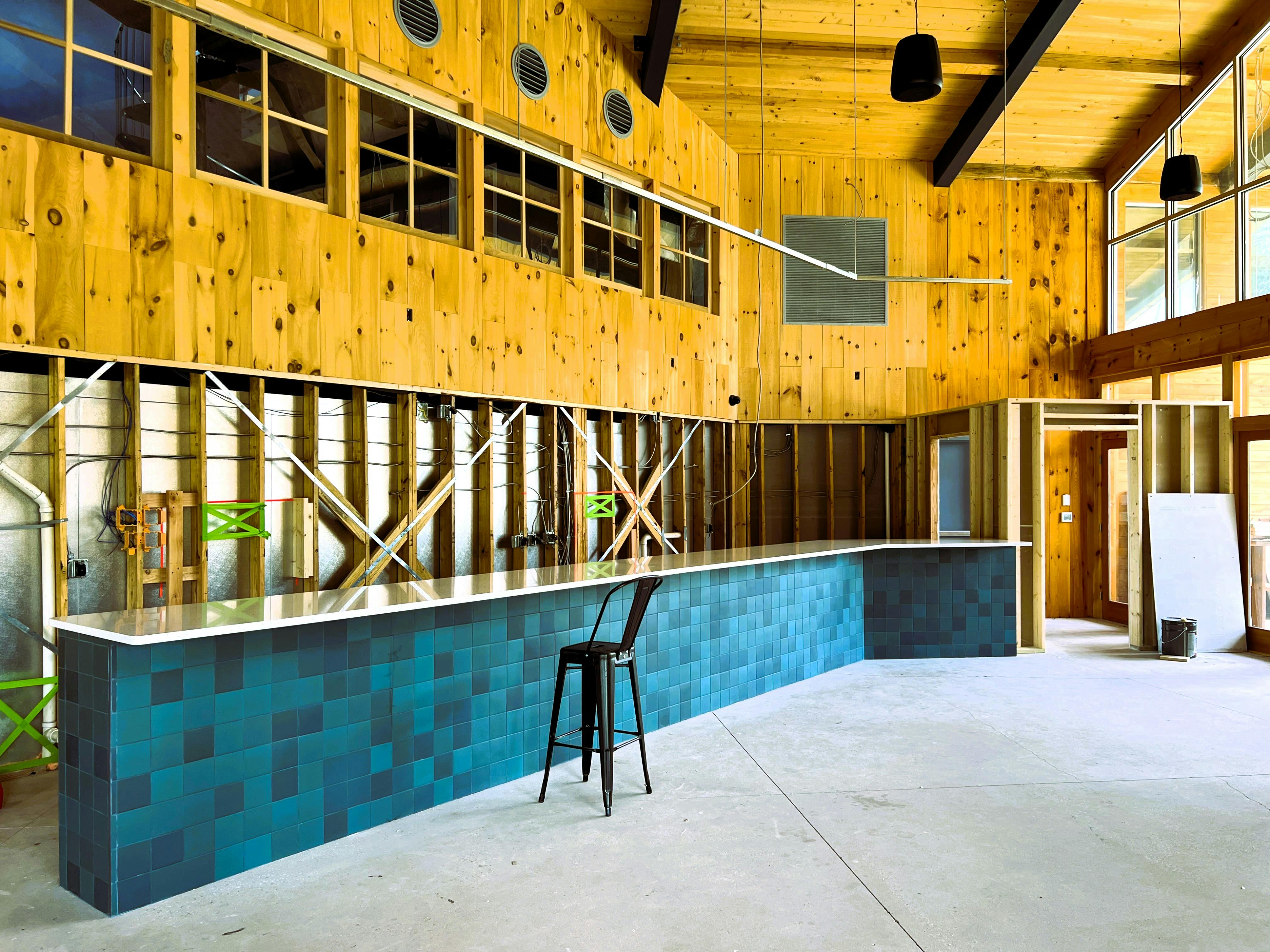 Bar Buildout in Yorktown