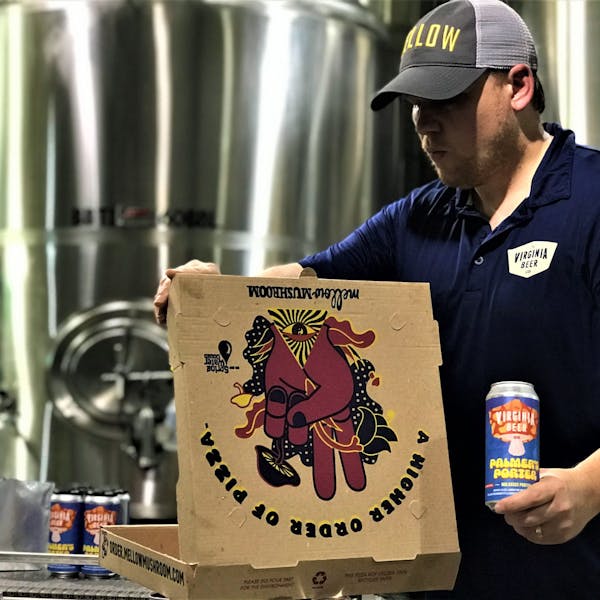 Mellow Mushroom Mellow Mushroom Pizza pairs well with beer