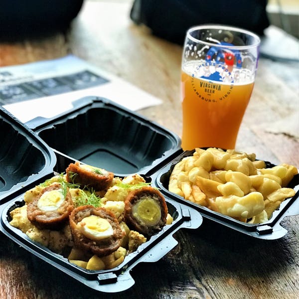 Poutine with Beer