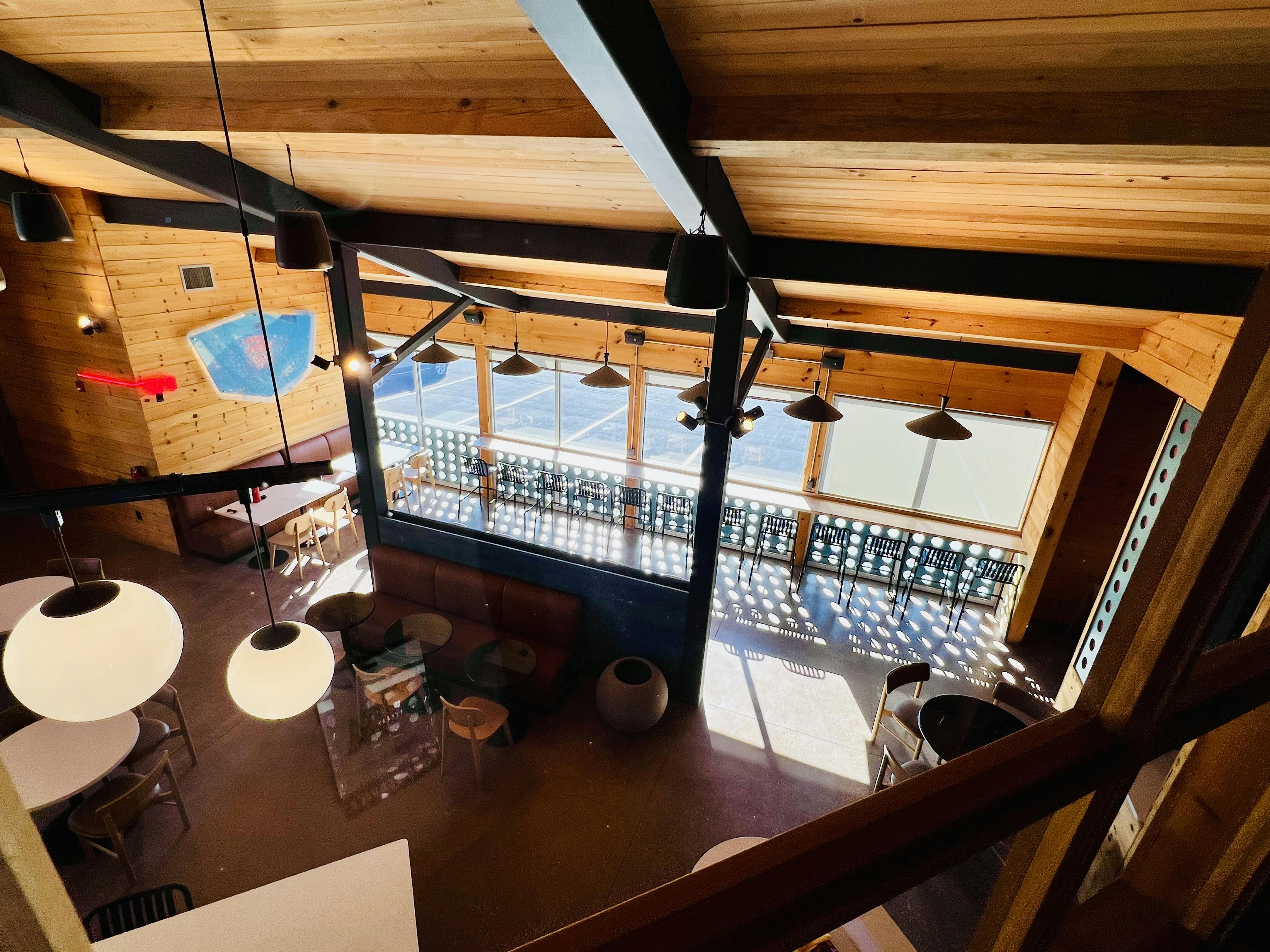 Overhead of Yorktown Layout