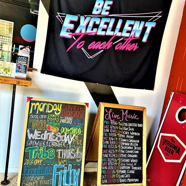 Be Excellent Taproom Poster Be Excellent Taproom Poster