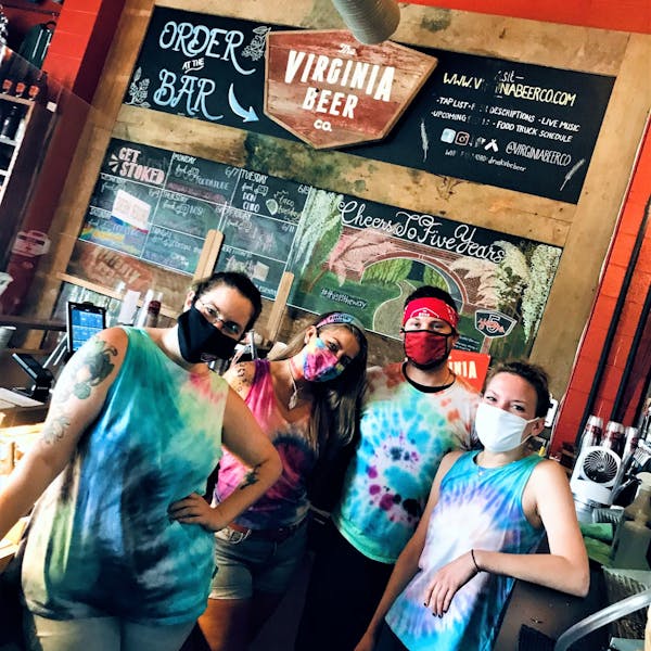 Tie Dye Team People in tie dye