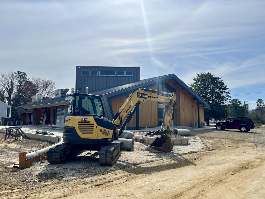 Yorktown Construction Underway