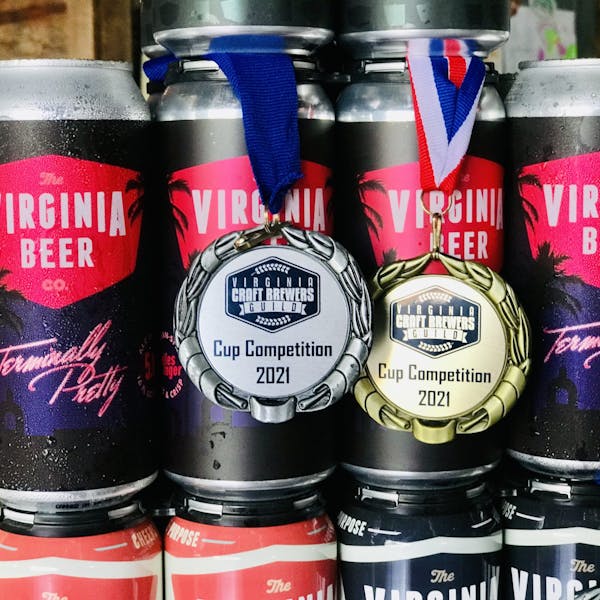 VBC Wins Big at 2021 VA Craft Beer Cup