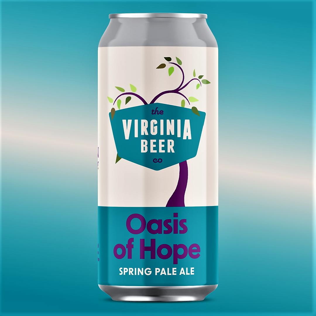 CAN RELEASE Oasis of Hope Spring Pale Ale [benefits Avalon Center