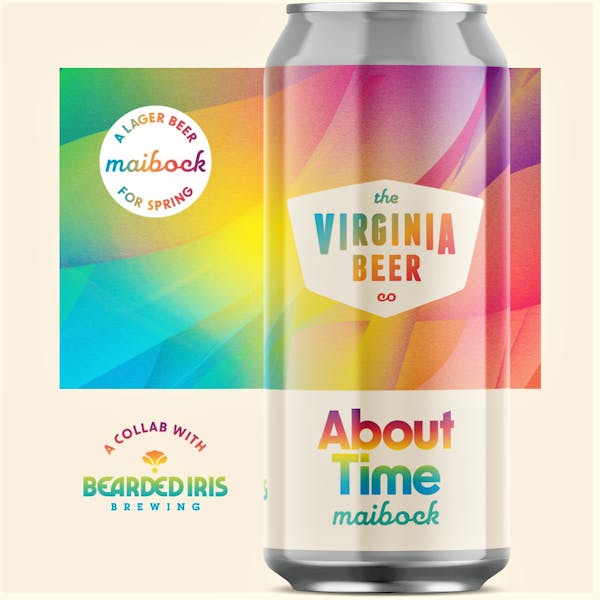 About Time Can & Label Mockup