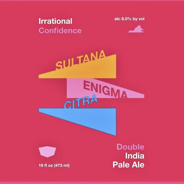 Irrational Confidence beer artwork