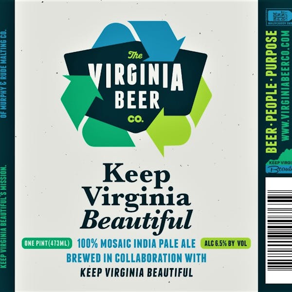 Keep Virginia Beautiful 2021 Keep Virginia Beautiful India Pale Ale