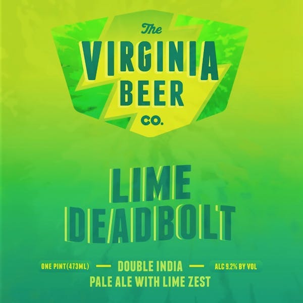 Lime Deadbolt Label