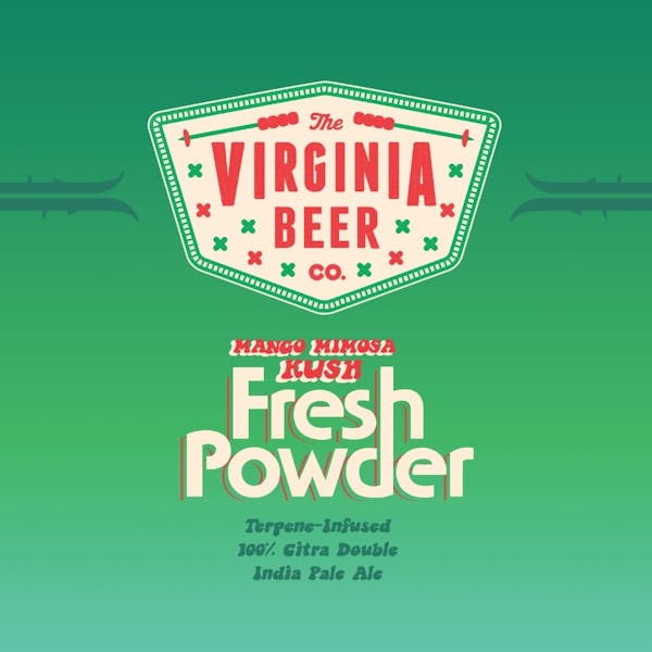 MMK Fresh Powder Square Mango Mimosa Kush Fresh Powder Label