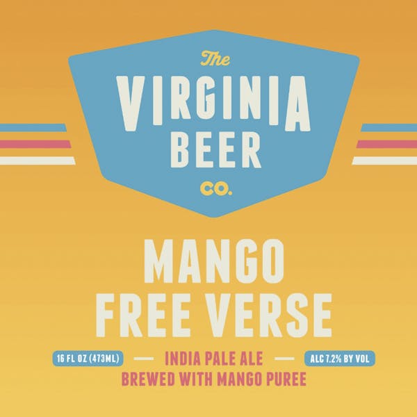 Mango Free Verse beer artwork