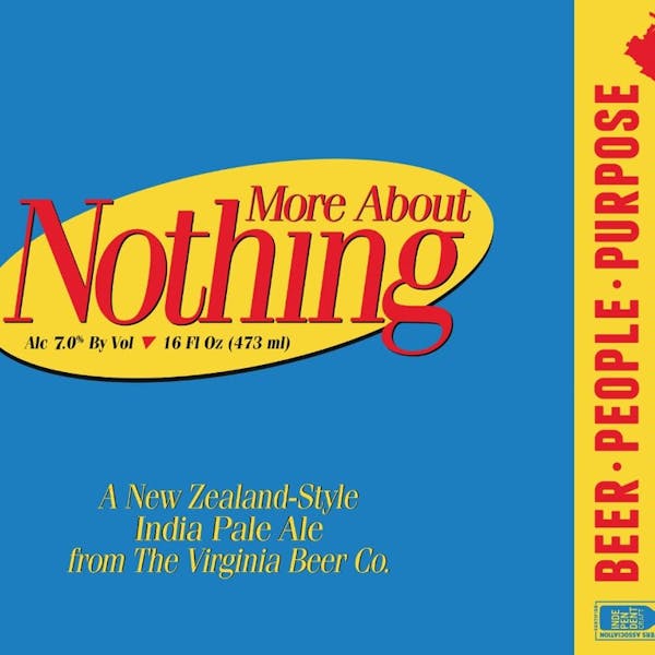 More About Nothing beer artwork