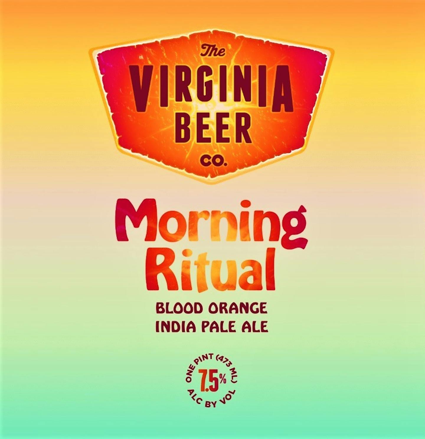 Morning Ritual Beer Label