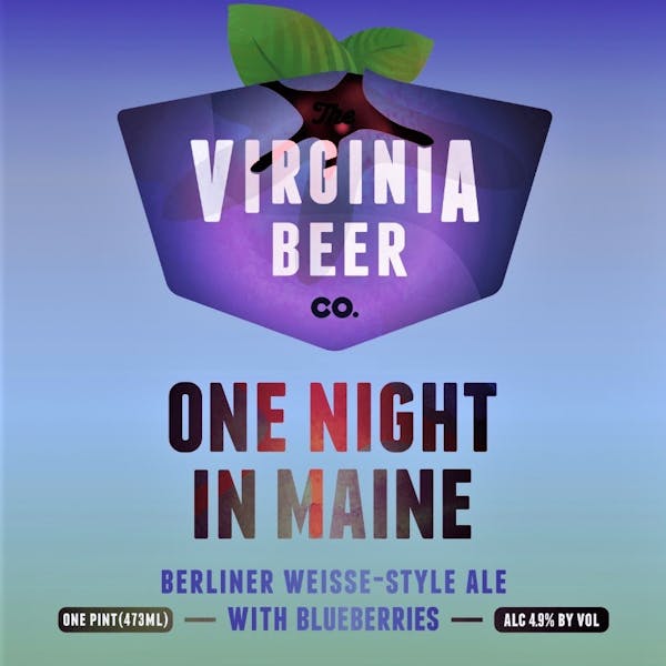 One Night In Maine Label