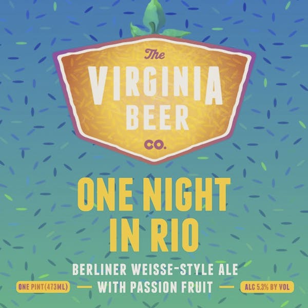 One Night In Rio One Night In Rio beer artwork