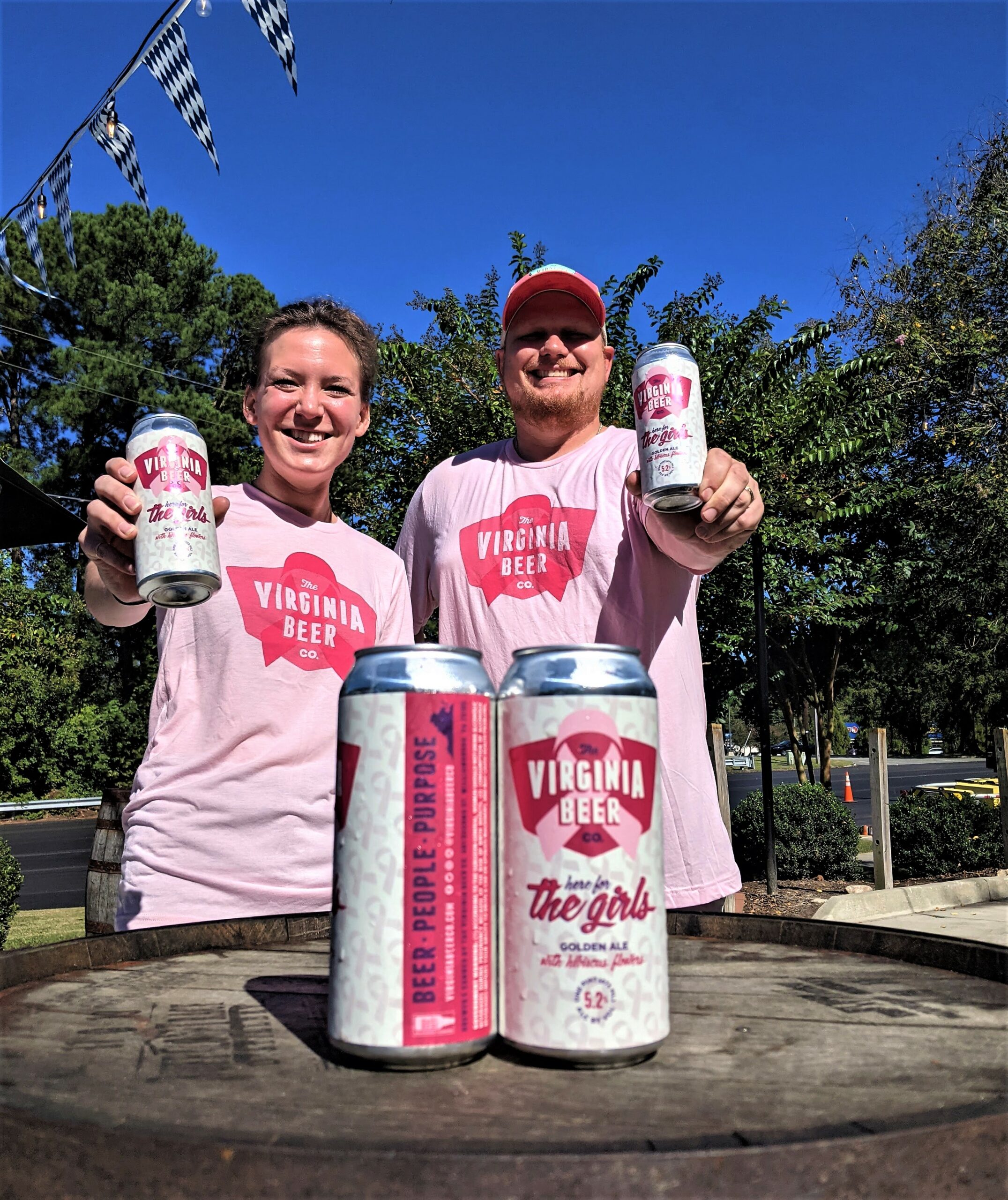 The Virginia Beer Company Releases Here for the Girls Golden Ale for Breast Cancer Awareness Month