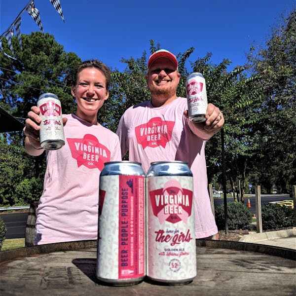 The Virginia Beer Company Releases Here for the Girls Golden Ale for Breast Cancer Awareness Month