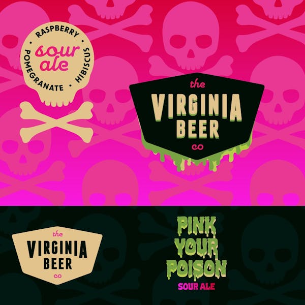 Pink Your Poison '24 Square Pink Your Poison Square Label