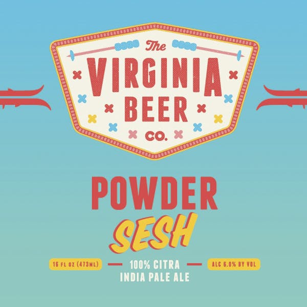 Powder Sesh Powder Sesh beer artwork