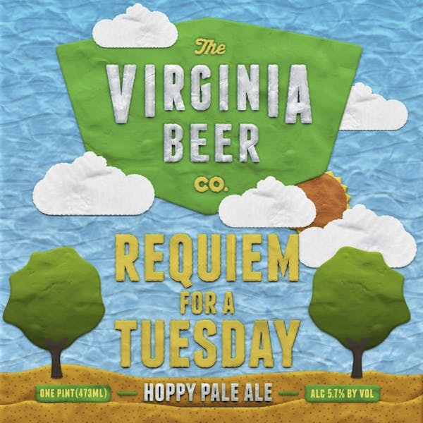 Requiem for a Tuesday beer artwork