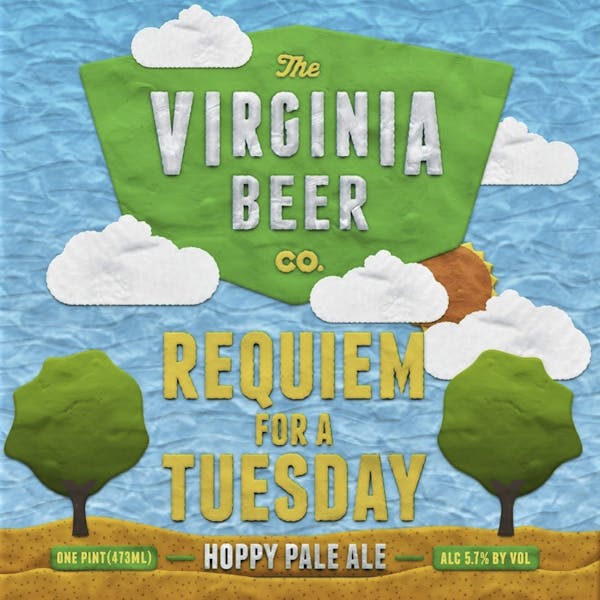 Requiem Requiem for a Tuesday beer artwork