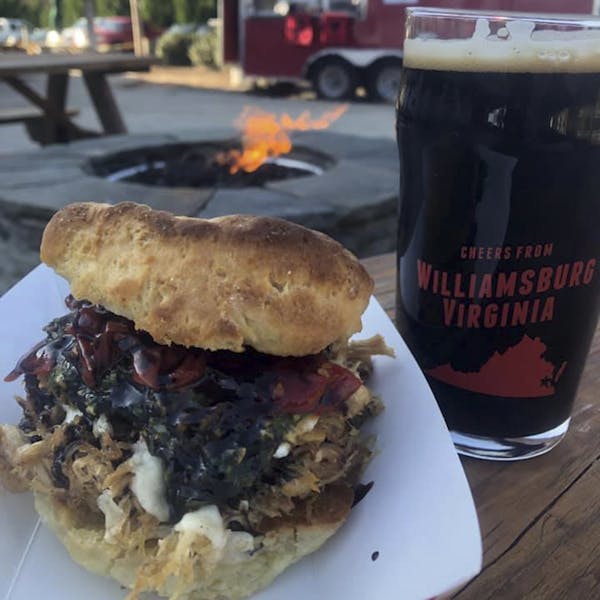 Photographer Smoked Biscuit food by the fire pits