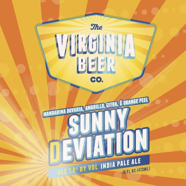 Sunny Deviation beer artwork