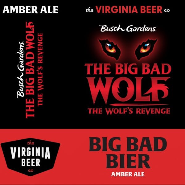 The Big Bad Wolf Square The Big Bad Wolf Square Label