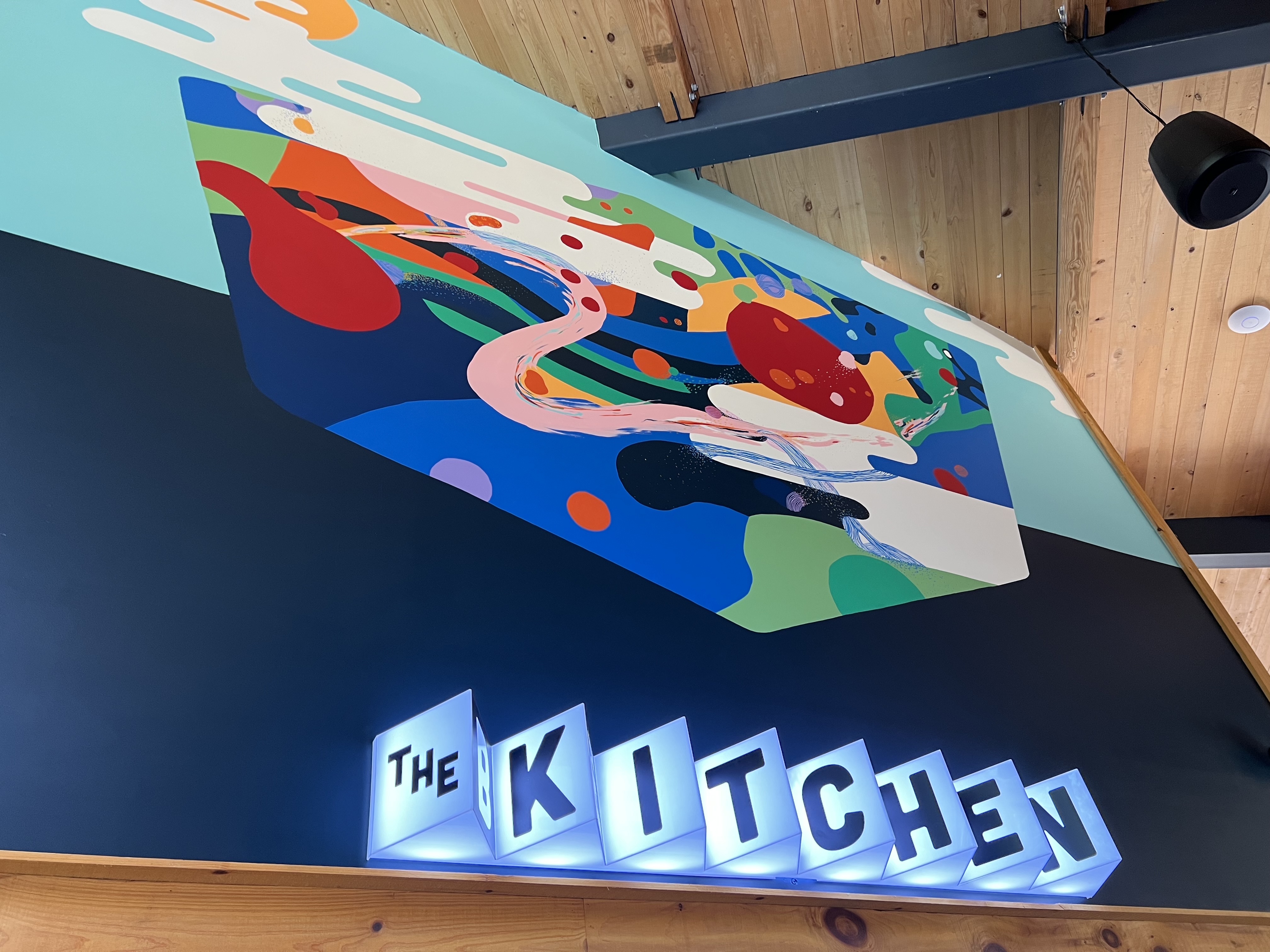 The Kitchen Logo Signage