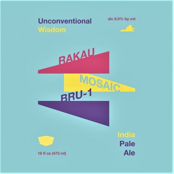 Unconventional Wisdom beer artwork