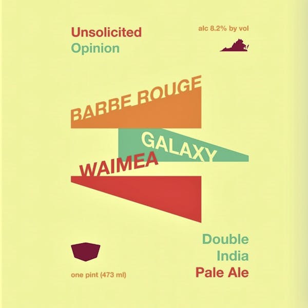 Unsolicited Opinion beer artwork