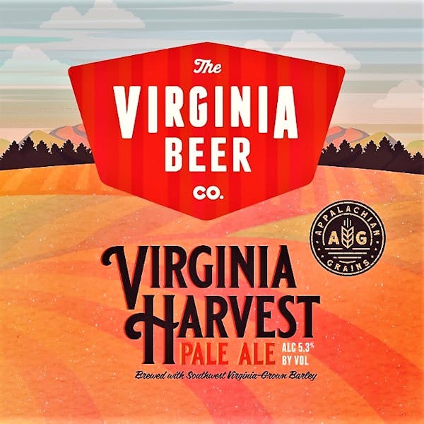 Virginia Harvest Pale Ale Label