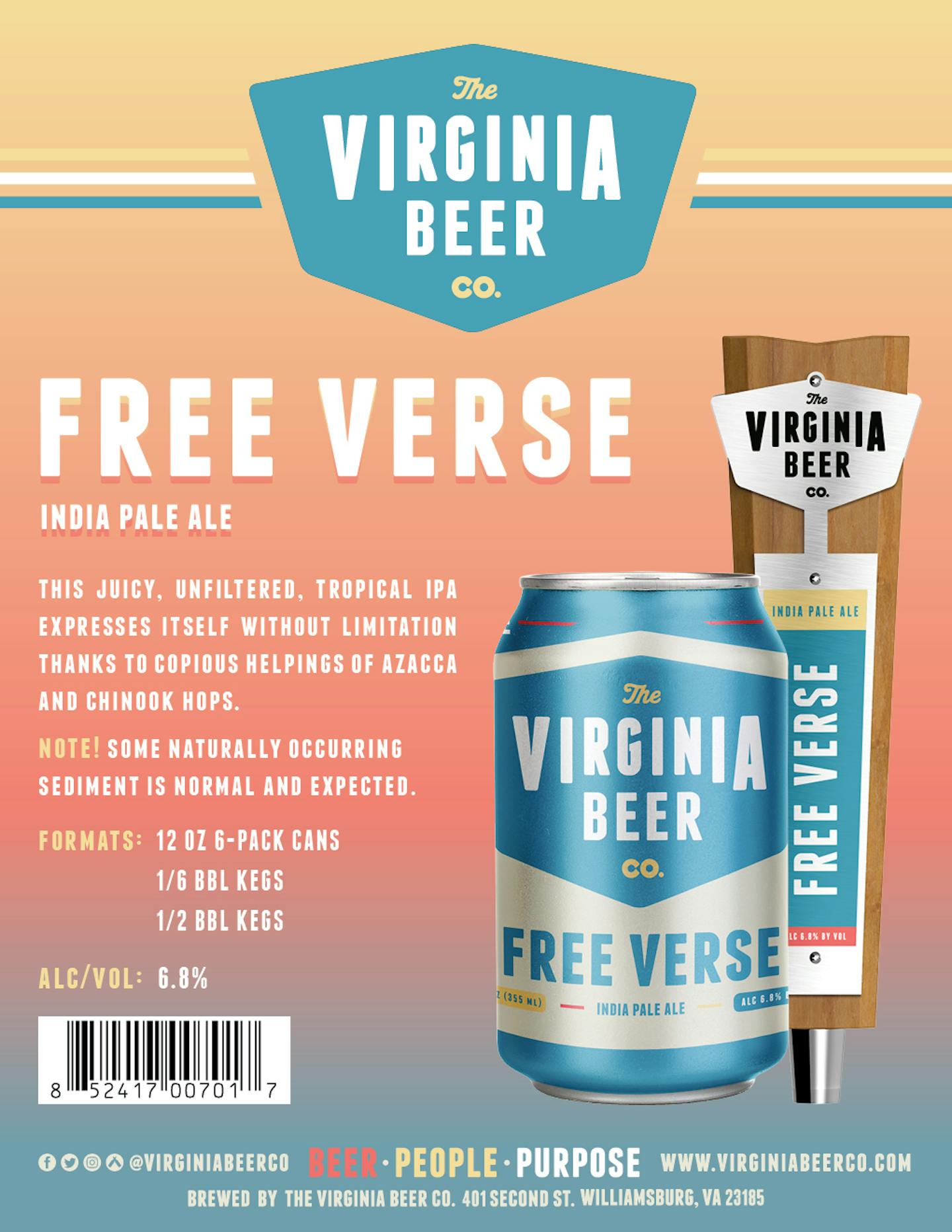 VBC Free Verse Sell Sheet